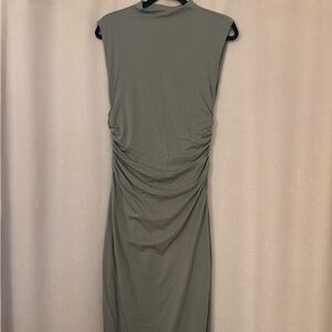 Abercrombie & Fitch Olive Green Modal-Blend Top